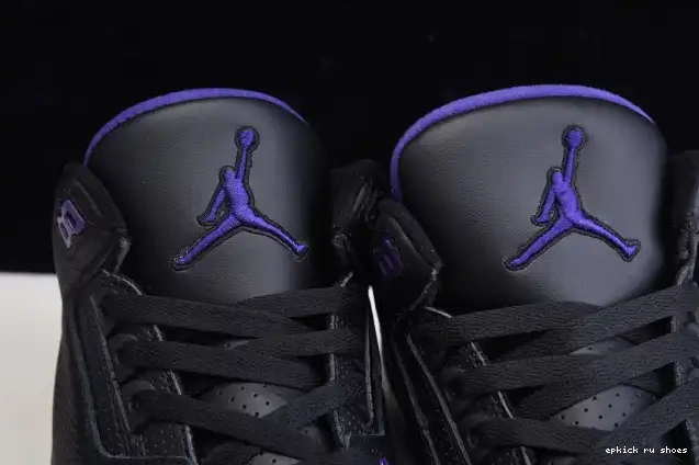 Rep Purple CT8532-050 Jordan Black Court Retro 3 Air 0615